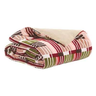 Plaids - Plaid imprimé Eren Multico 135 x 200 - MAISON VIVARAISE - SDE VIVARAISE WINKLER