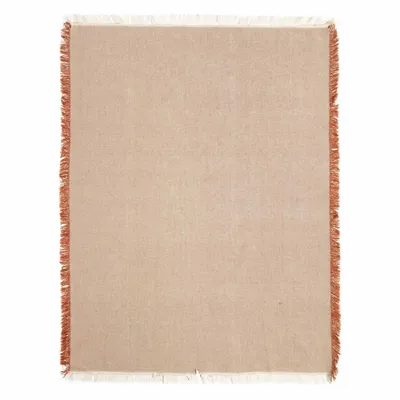 Dish towels - Recycled Kitchen towel Kalea Naturel/Rouille 50 X 70 - MAISON VIVARAISE - SDE VIVARAISE WINKLER