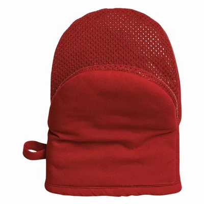 Potholders - Greg mini oven glove Rouge 15 X 20 - MAISON VIVARAISE - SDE VIVARAISE WINKLER