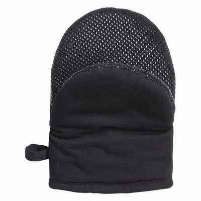 Potholders - Greg mini oven glove Noir 15 X 20 - MAISON VIVARAISE - SDE VIVARAISE WINKLER