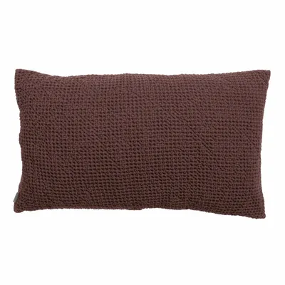 Coussins - Coussin recyclé Maia Ébène 30 x 50 - MAISON VIVARAISE - SDE VIVARAISE WINKLER