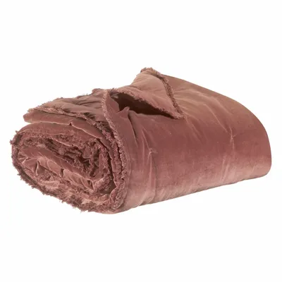 Bed linens - Plain bedspread Fara Café 260 X 260 - MAISON VIVARAISE - SDE VIVARAISE WINKLER