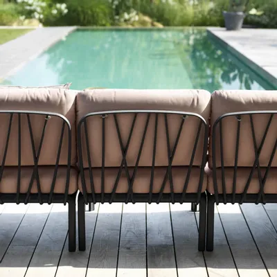 Lawn sofas   - KOMODO ELEMENTO CENTRALE - NARDI