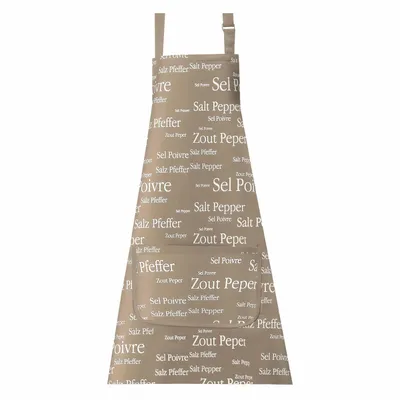 Tabliers de cuisine - Tablier de cuisine Sel & Poivre Ficelle 80 X 85 - MAISON VIVARAISE - SDE VIVARAISE WINKLER
