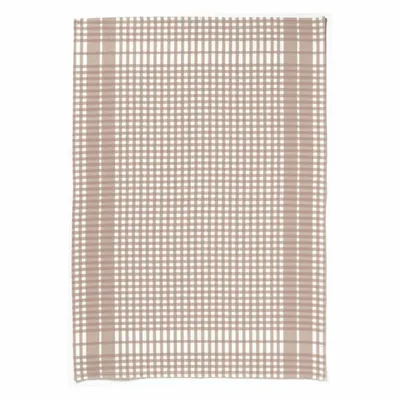 Torchons - Torchon Petits Carreaux taupe 50 X 70 - MAISON VIVARAISE - SDE VIVARAISE WINKLER