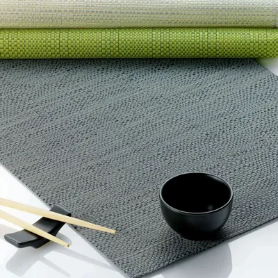 Table cloths - Woven PVC Placemat Set Canna Ivoire 33 X 45 - MAISON VIVARAISE - SDE VIVARAISE WINKLER