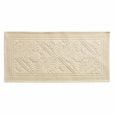 Autres linges de bain - Tapis Enzo Craie 54 X 110 - MAISON VIVARAISE - SDE VIVARAISE WINKLER