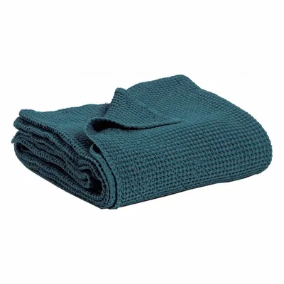 Linge de lit - Jete de Lit Maia Topaze 260 x 260 - MAISON VIVARAISE - SDE VIVARAISE WINKLER
