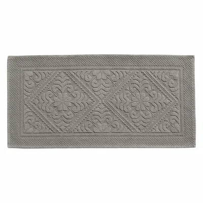 Autres linges de bain - Tapis de Bain Enzo Orage 54 X 110 - MAISON VIVARAISE - SDE VIVARAISE WINKLER