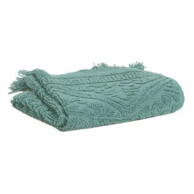 Serviettes de bain - Drap de Bain Zoe Vert de gris 100 x 180 - MAISON VIVARAISE - SDE VIVARAISE WINKLER