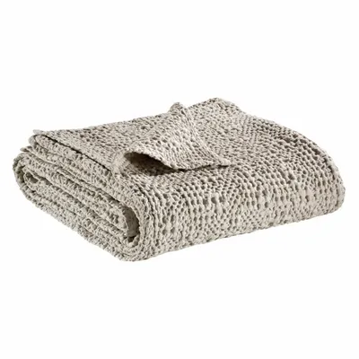 Linge de lit - Jeté Tana Lin 260 X 260 - MAISON VIVARAISE - SDE VIVARAISE WINKLER