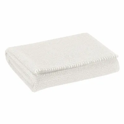 Bath towels - Bora Bath Towel Neige 70 X 130 - MAISON VIVARAISE - SDE VIVARAISE WINKLER