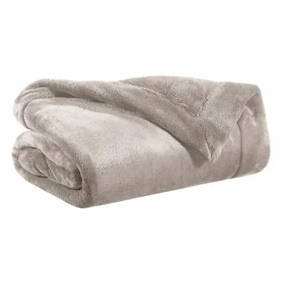 Throw blankets - Tender Throw Blanket Lin 150 X 200 - MAISON VIVARAISE - SDE VIVARAISE WINKLER