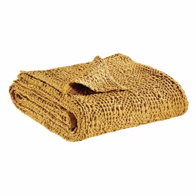 Throw blankets - Tana Throw Blanket Maïs 140 X 200 - MAISON VIVARAISE - SDE VIVARAISE WINKLER