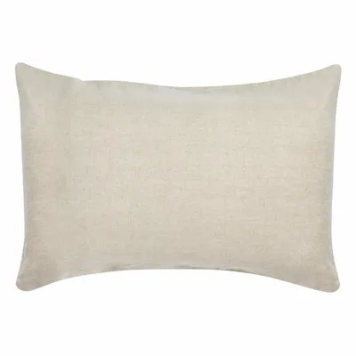 Linge de lit - Taie d'oreiller Zeff Naturel 50 x 75 - MAISON VIVARAISE - SDE VIVARAISE WINKLER