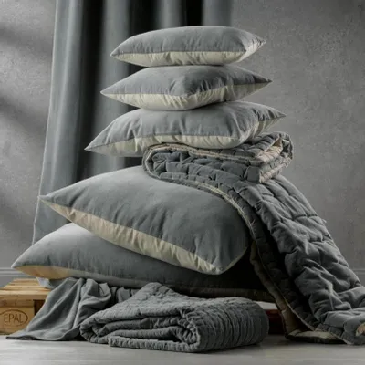 Cushions - Cushion Elise Craie 40 X 65 - MAISON VIVARAISE - SDE VIVARAISE WINKLER