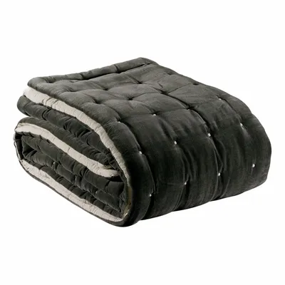 Bed linens - Elise Bed Throw Tonnerre 240 X 260 - MAISON VIVARAISE - SDE VIVARAISE WINKLER