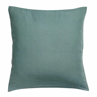 Bed linens - Zeff Pillowcase Vert de gris 65 X 65 - MAISON VIVARAISE - SDE VIVARAISE WINKLER