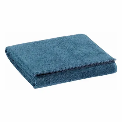 Bath towels - Bora Bath Towel Acier 50 X 100 - MAISON VIVARAISE - SDE VIVARAISE WINKLER