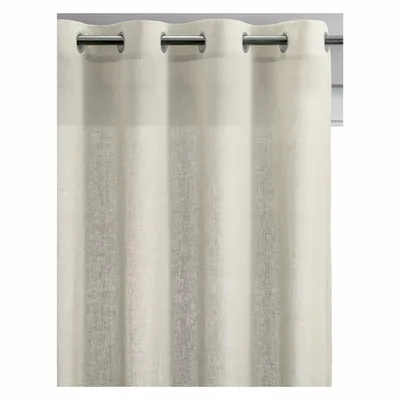 Curtains and window coverings - Zeff Voile Curtain Craie 140 X 280 - MAISON VIVARAISE - SDE VIVARAISE WINKLER