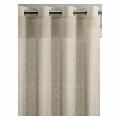 Curtains and window coverings - Zeff sheer curtain Naturel 140 X 280 - MAISON VIVARAISE - SDE VIVARAISE WINKLER