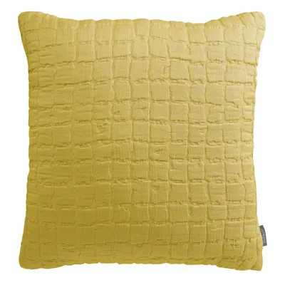 Cushions - Swami Cushion Curry 45 X 45 - MAISON VIVARAISE - SDE VIVARAISE WINKLER