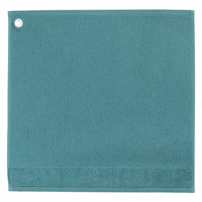 Kitchen utensils - Curl Eyelet Hand Towel Lichen 50 X 50 - MAISON VIVARAISE - SDE VIVARAISE WINKLER