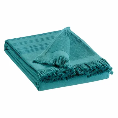 Linge de lit - Drap hammam Cancun Lichen 90 x 180 - MAISON VIVARAISE - SDE VIVARAISE WINKLER