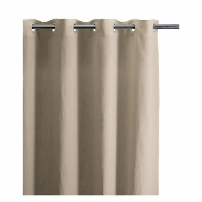 Rideaux et voilages - Rideau Zeff Naturel 140 x 280 - MAISON VIVARAISE - SDE VIVARAISE WINKLER