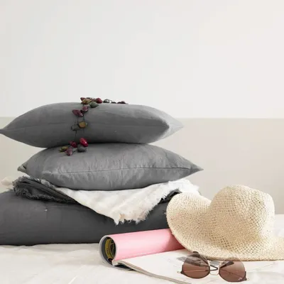 Linge de lit - Chemin de lit Zeff Orage 90 x 240 - MAISON VIVARAISE - SDE VIVARAISE WINKLER