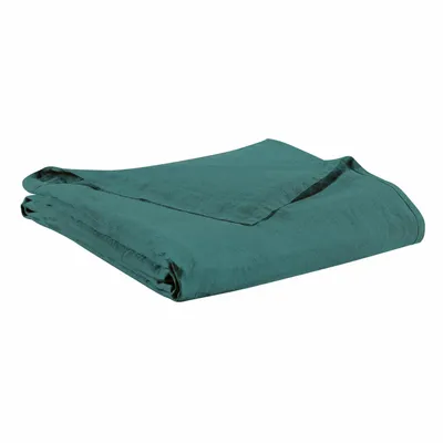 Bed linens - Zeff Flat Sheet Prusse 240 X 300 - MAISON VIVARAISE - SDE VIVARAISE WINKLER