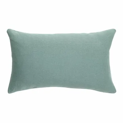 Coussins - Coussin uni Zeff Vert de gris 30 x 50 - MAISON VIVARAISE - SDE VIVARAISE WINKLER