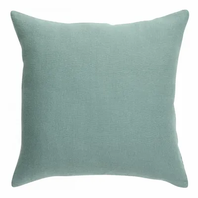 Coussins - Coussin uni Zeff Vert de gris 45 x 45 - MAISON VIVARAISE - SDE VIVARAISE WINKLER