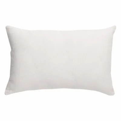Coussins - Coussin uni Zeff Blanc 40 x 65 - MAISON VIVARAISE - SDE VIVARAISE WINKLER
