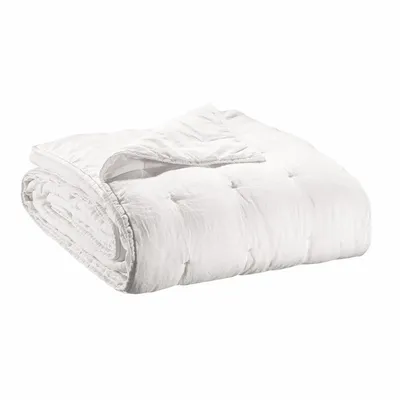 Linge de lit - Jeté de lit Zeff Blanc 180 x 260 - MAISON VIVARAISE - SDE VIVARAISE WINKLER