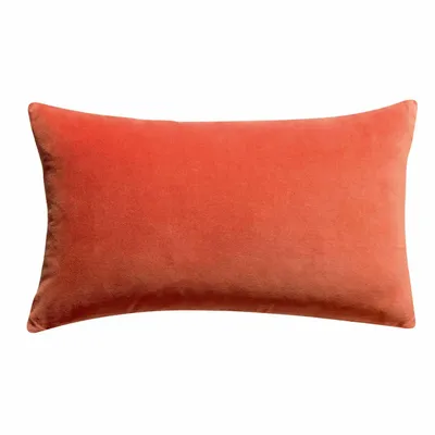 Cushions - Plain Cushion Elise Marmelade 30 X 50 - MAISON VIVARAISE - SDE VIVARAISE WINKLER