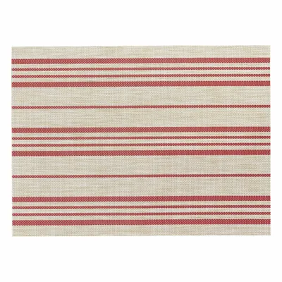 Placemats - Placemat Sina Naturel/Rouge 33 X 45 - MAISON VIVARAISE - SDE VIVARAISE WINKLER