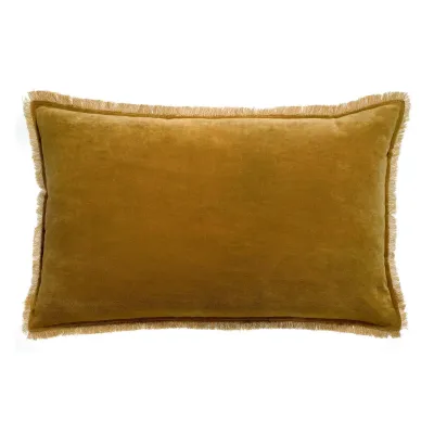 Coussins - Coussin uni Fara Bronze 40 x 65 - MAISON VIVARAISE - SDE VIVARAISE WINKLER