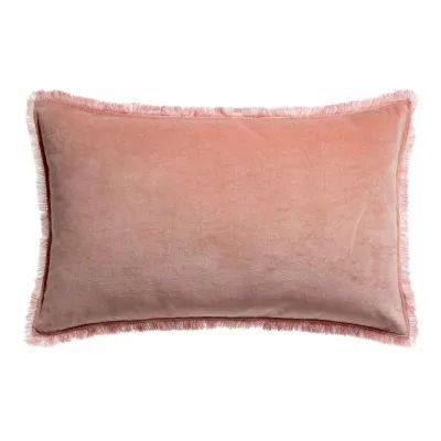 Coussins - Coussin uni Fara Pink 40 x 65 - MAISON VIVARAISE - SDE VIVARAISE WINKLER