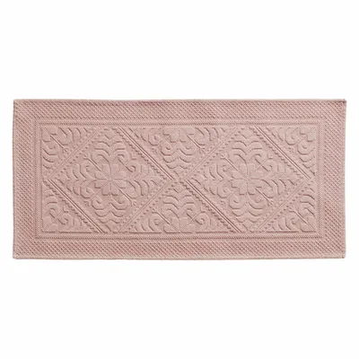 Autres linges de bain - Tapis de bain uni Enzo Aubepine 54 x 110 - MAISON VIVARAISE - SDE VIVARAISE WINKLER