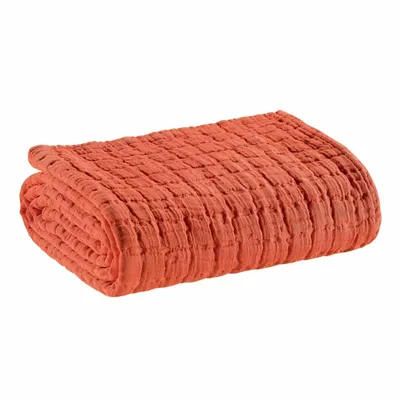 Linge de lit - Couvre lit Swami Rooibos 180 x 260 - MAISON VIVARAISE - SDE VIVARAISE WINKLER
