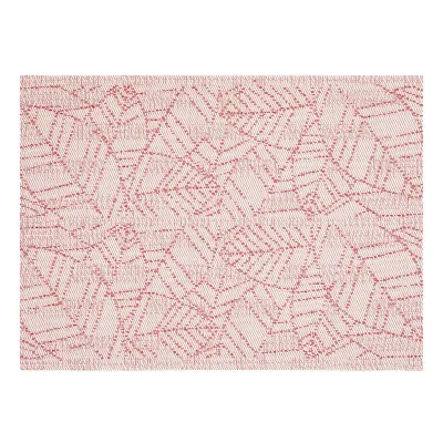 Table cloths - Gena Placemat Set Rouge 33 X 45 - MAISON VIVARAISE - SDE VIVARAISE WINKLER