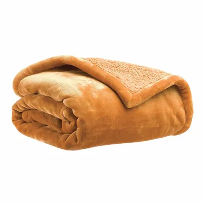 Throw blankets - Maxi throw Michka Bronze 180 X 220 - MAISON VIVARAISE - SDE VIVARAISE WINKLER