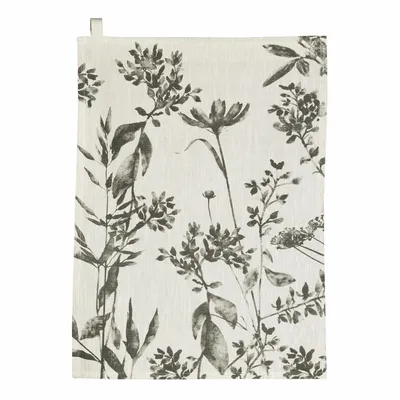 Dish towels - Fleuri Isam Tea Towel Ombre 50 X 70 - MAISON VIVARAISE - SDE VIVARAISE WINKLER