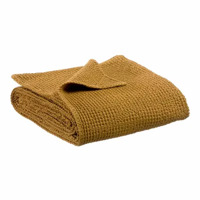 Bed linens - Maia Bed Throw Bronze 260 X 260 - MAISON VIVARAISE - SDE VIVARAISE WINKLER