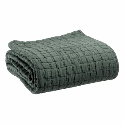 Plaids - Plaid Swami Thym 130 x 200 - MAISON VIVARAISE - SDE VIVARAISE WINKLER