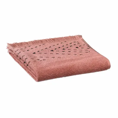 Bath towels - Hand Towel Julia Blush 50 X 100 - MAISON VIVARAISE - SDE VIVARAISE WINKLER