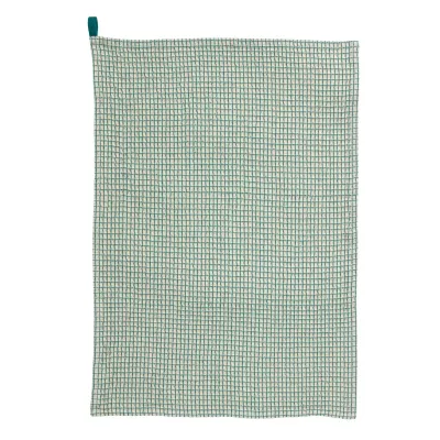 Dish towels - Mumba Honeycomb Tea Towel Paon 50 X 70 - MAISON VIVARAISE - SDE VIVARAISE WINKLER