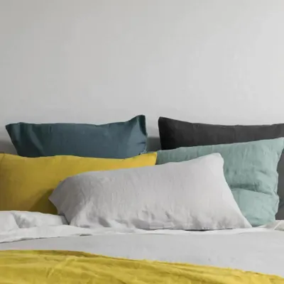 Bed linens - Zeff Duvet Cover Perle 240 X 220 - MAISON VIVARAISE - SDE VIVARAISE WINKLER
