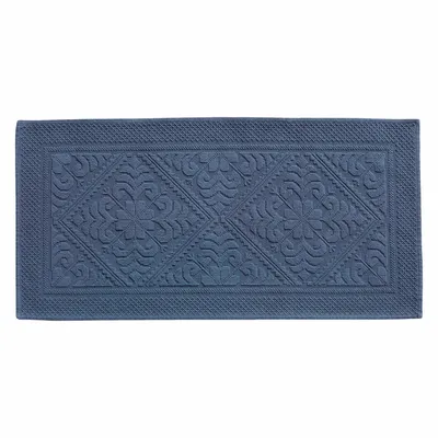 Other bath linens - Enzo Bath Mat Tempête 54 X 110 - MAISON VIVARAISE - SDE VIVARAISE WINKLER